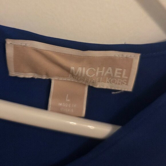 MICHAEL KORS CAMISOLE - GOLD ZIPPER DETAIL - SIZE L - Picture 3 of 4